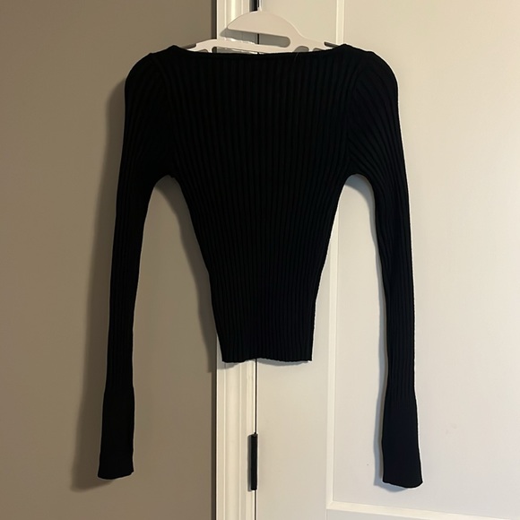 NWT Urban Outfitters Bodycon Ribbed Sweater - Size S - Picture 2 of 6